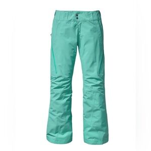 PATAGONIA Mint Green Snow Pants
